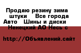 Продаю резину зима 2 штуки  - Все города Авто » Шины и диски   . Ненецкий АО,Несь с.